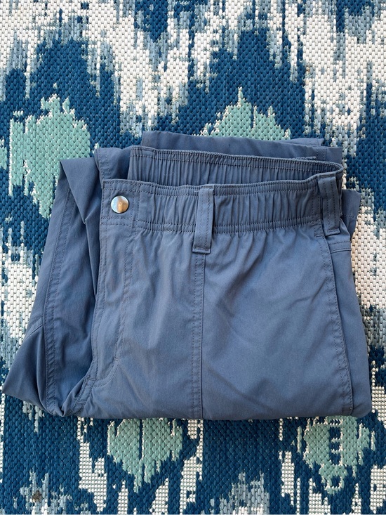 Duluth Trading Co Other - Duluth Trading Co Men’s Size 34x32 Blue Elastic-Waist Nylon Quick Dry Pant